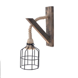 Opviq PP151 Lámpara de Mesa Moderna e Industrial en Negro y Beige